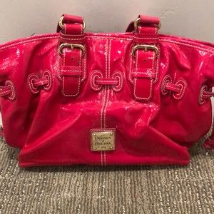 Leather hot pink limited edition Dooney & Bourke.